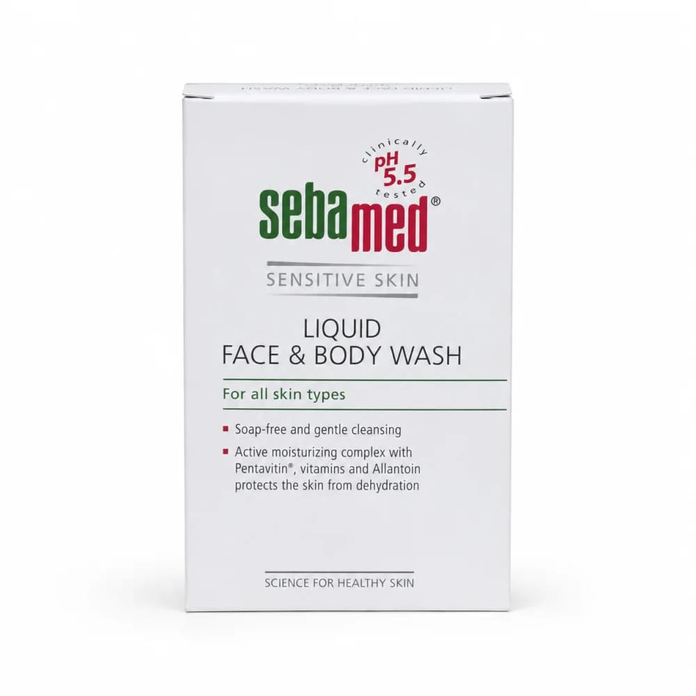 Sebamed Liquid Face & Body Wash - 200ml