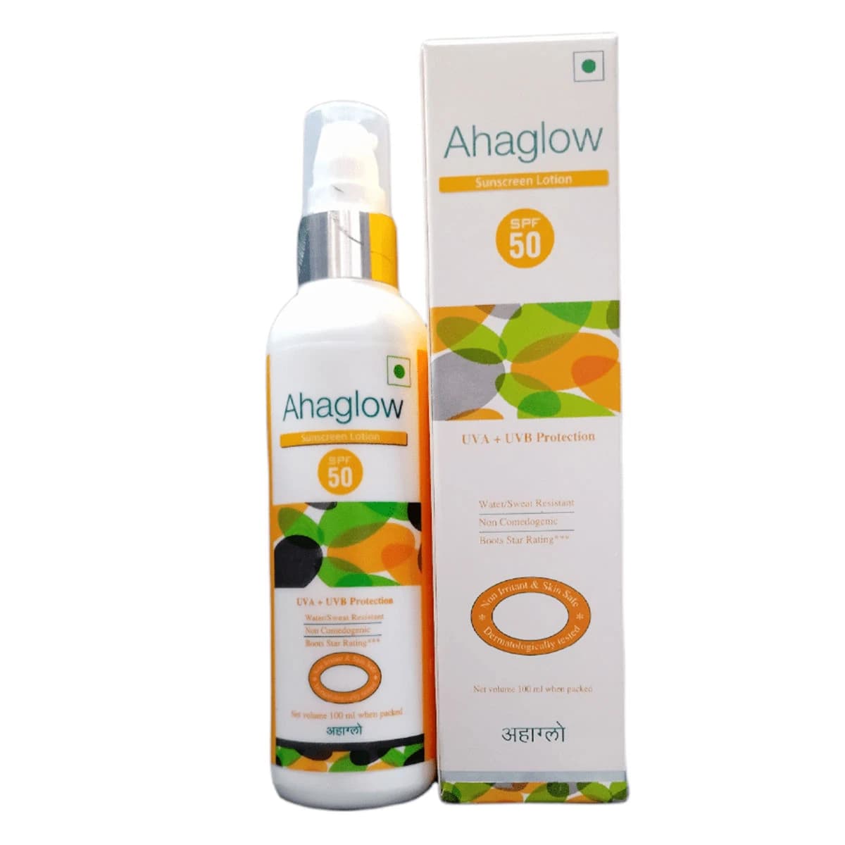 Ahaglow Sunscreen Lotion SPF 50