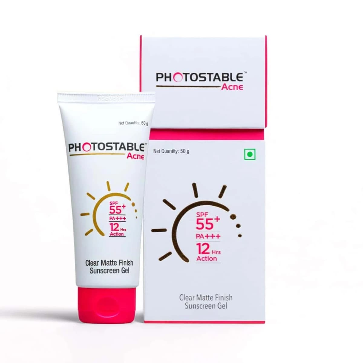 Photostable Acne SPF 55 Sunscreen Gel 50g