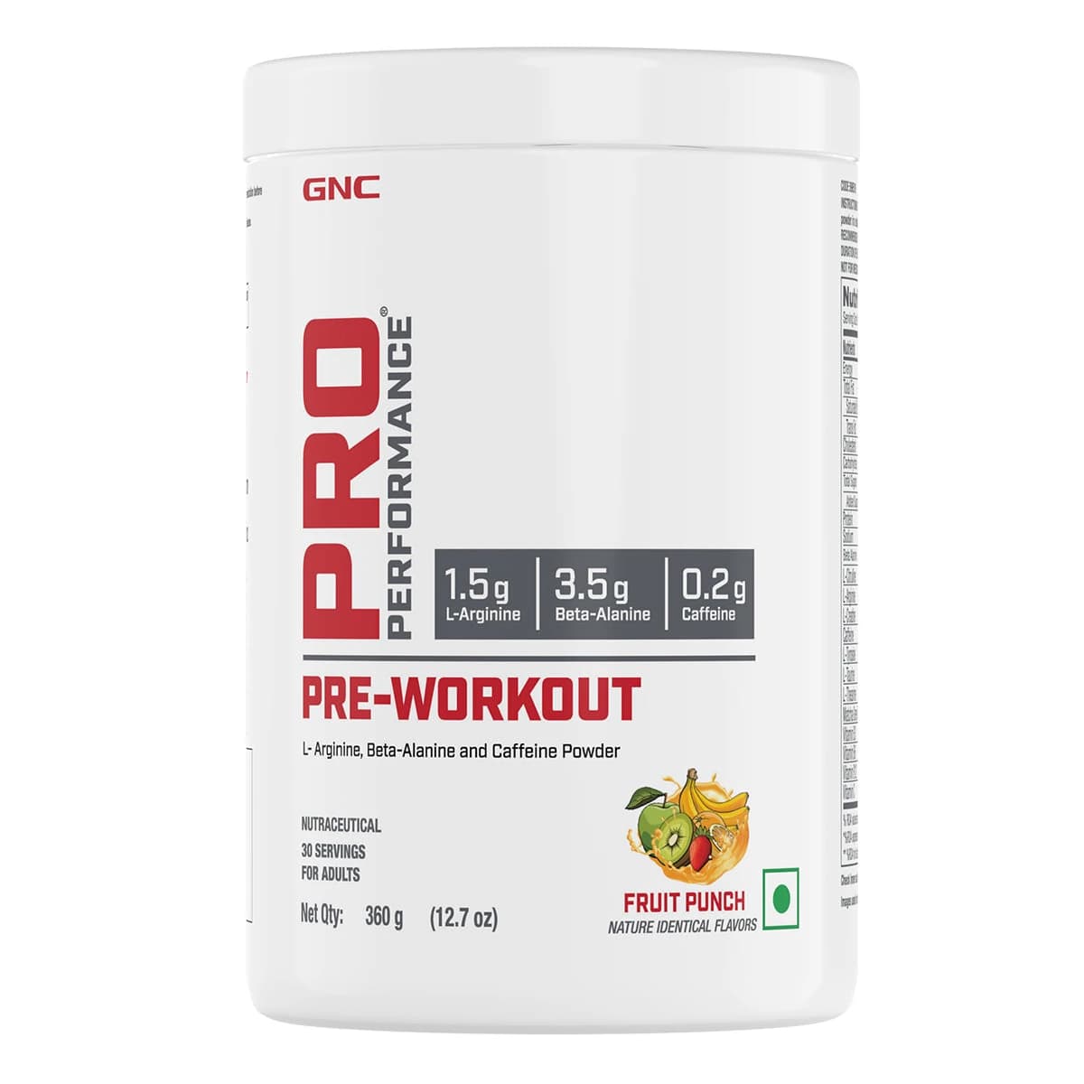 GNC Pre-Workout Fruit Punch 360g