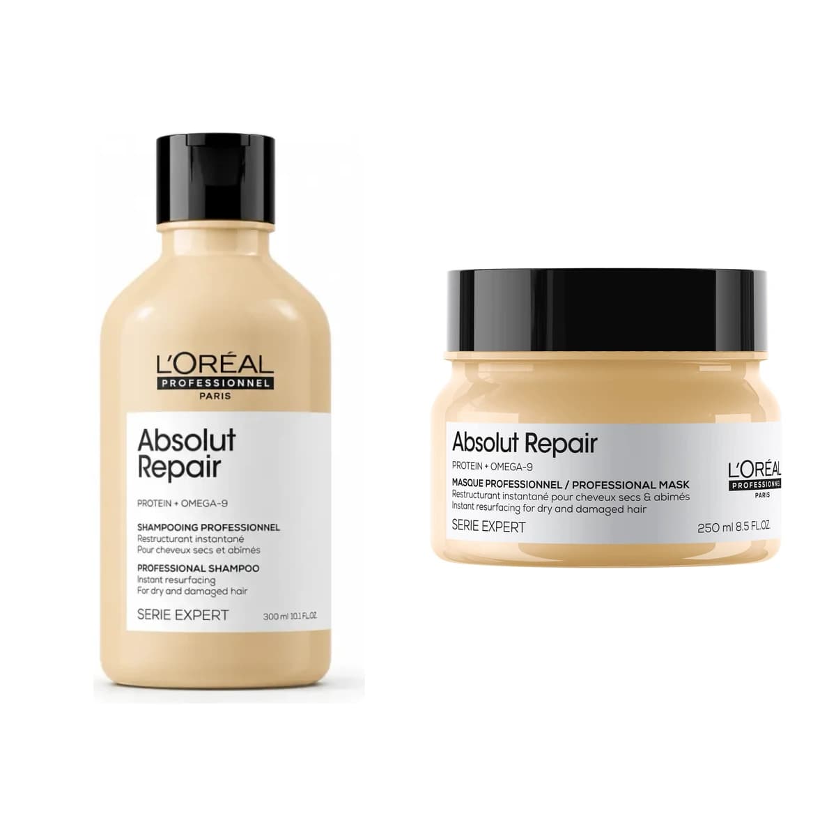 L'Oréal Professionnel Absolut Repair Shampoo 300 ml + Mask Combo
