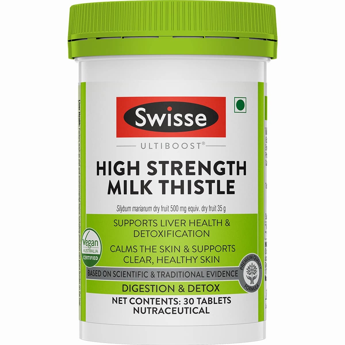 Swisse High Strength Milk Thistle 30 Tablets