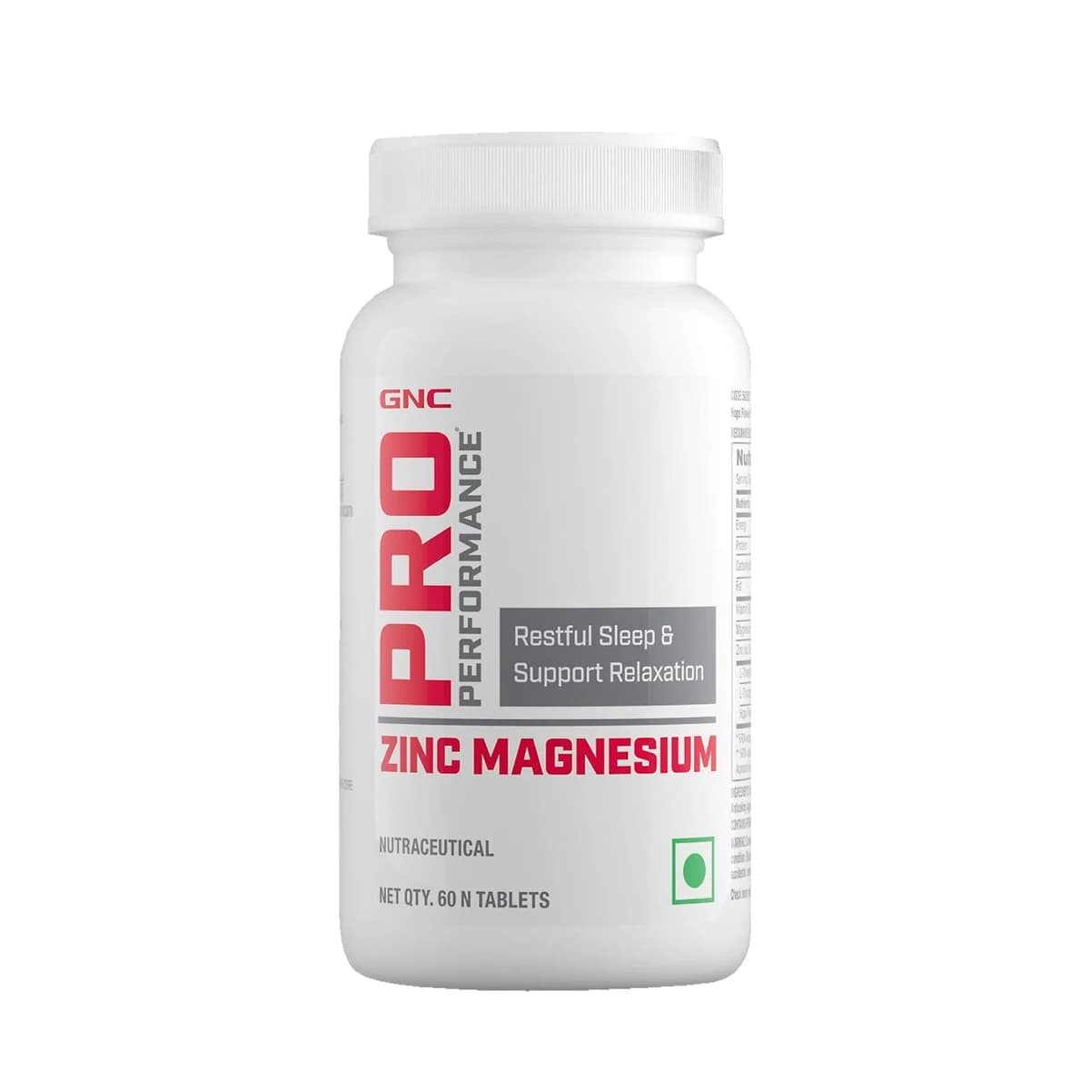 GNC Pro Zinc Magnesium 60 Tablets