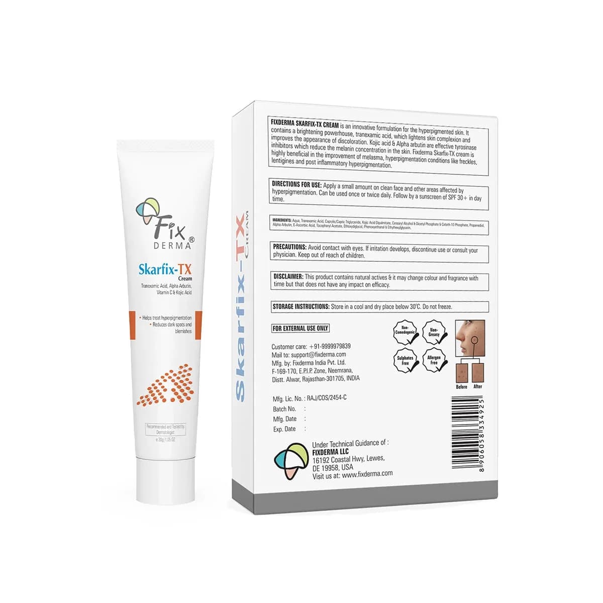 Fixderma Skarfix-TX Cream 30g