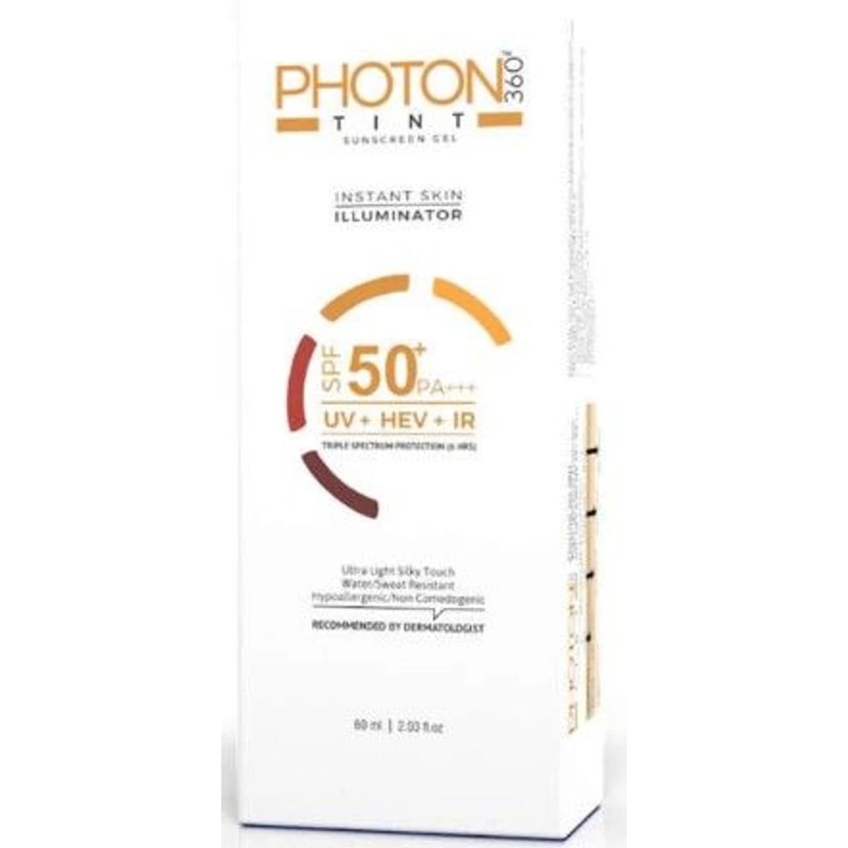 Photon Tint Sunscreen Gel 60ml