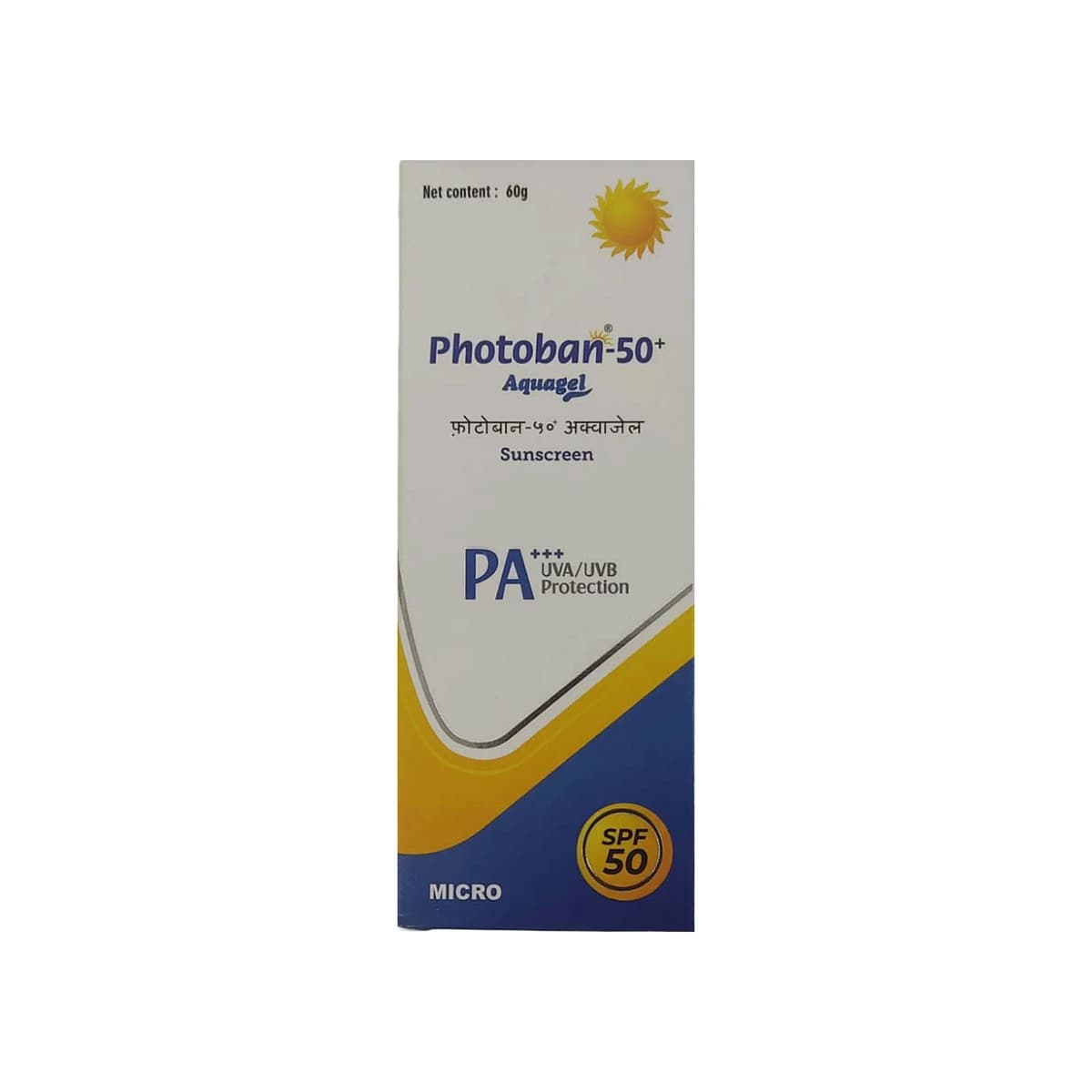 Photoban 50 Aquagel SPF 50 PA+++ 60 g