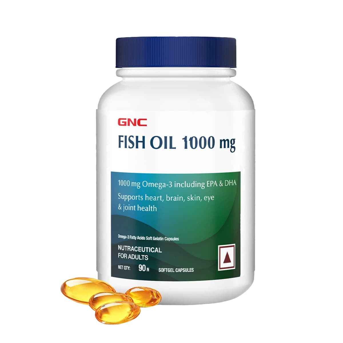 GNC Fish Oil 1000mg 90 Softgels