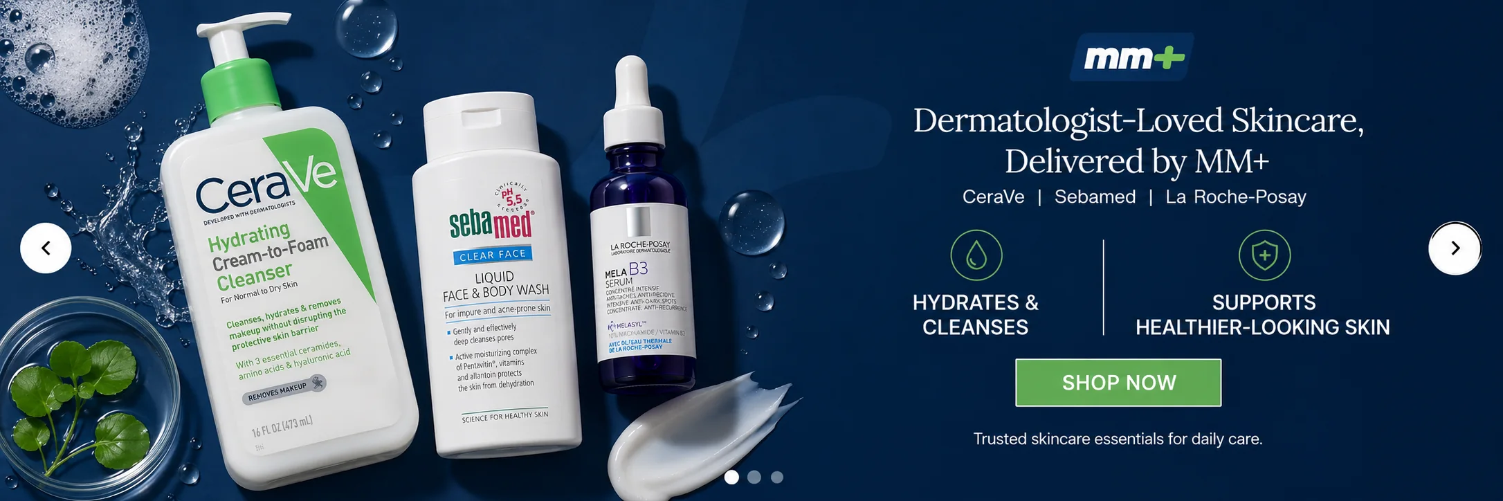 Dermatologist-loved skincare delivered by MM+ — CeraVe, Sebamed, La Roche-Posay. Shop now.
