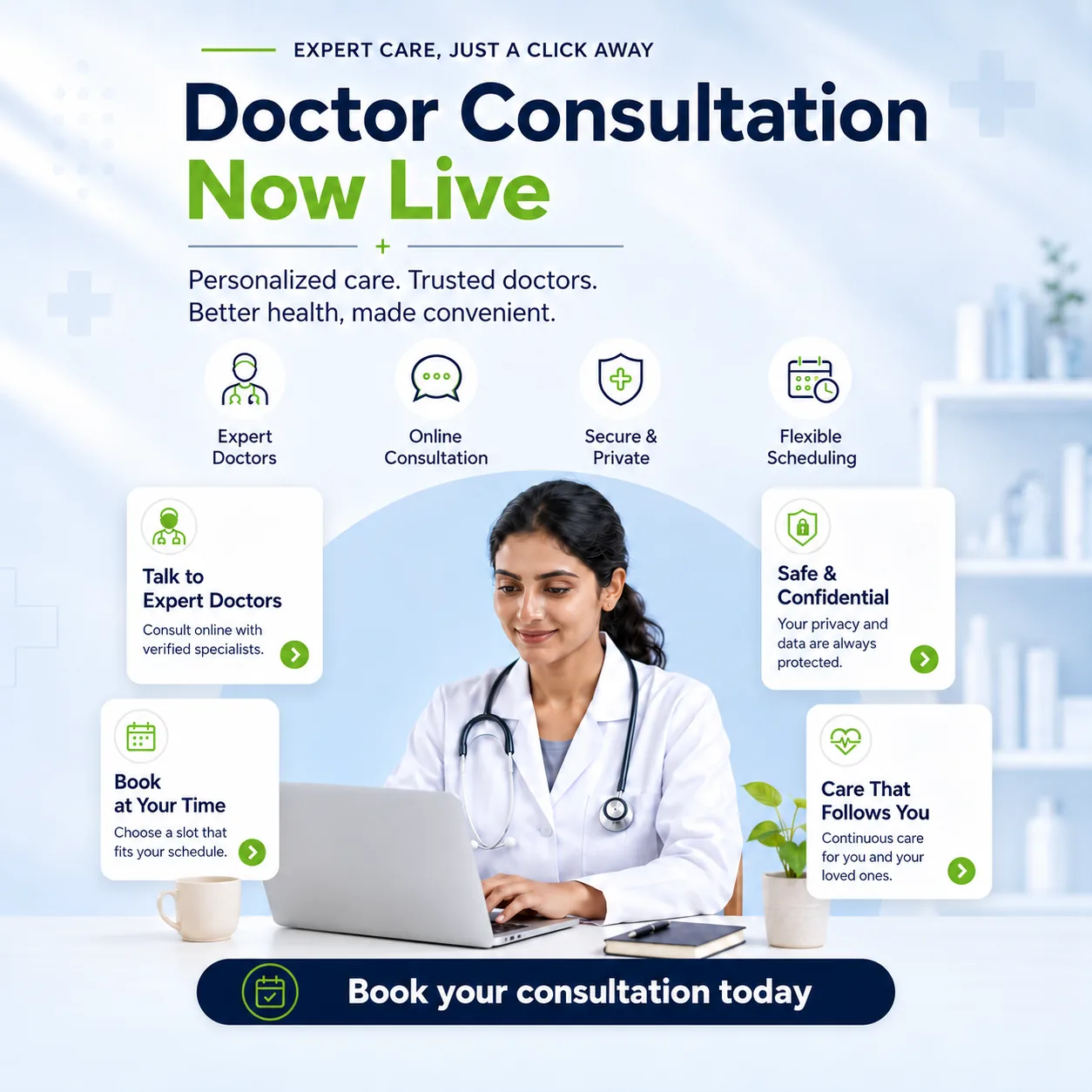 Doctor consultations from MM+ are now live. Book your consultation today with an expert doctor at a time that suits you.