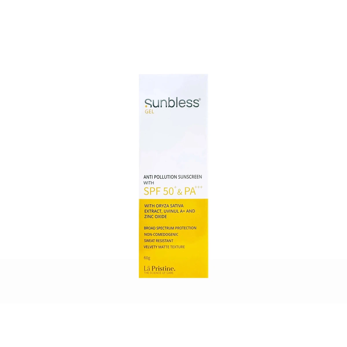 Sunbless Silicone Sunscreen Gel SPF 50+ PA+++ 60 g