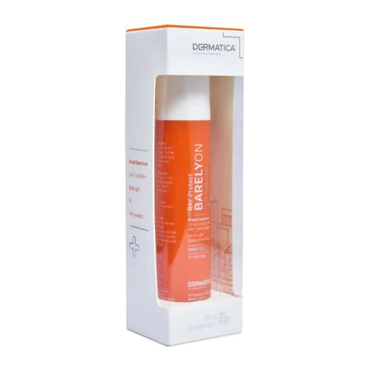 Dermatica Ray Protect Barelyon Fluid Sunscreen SPF 50 50 ml