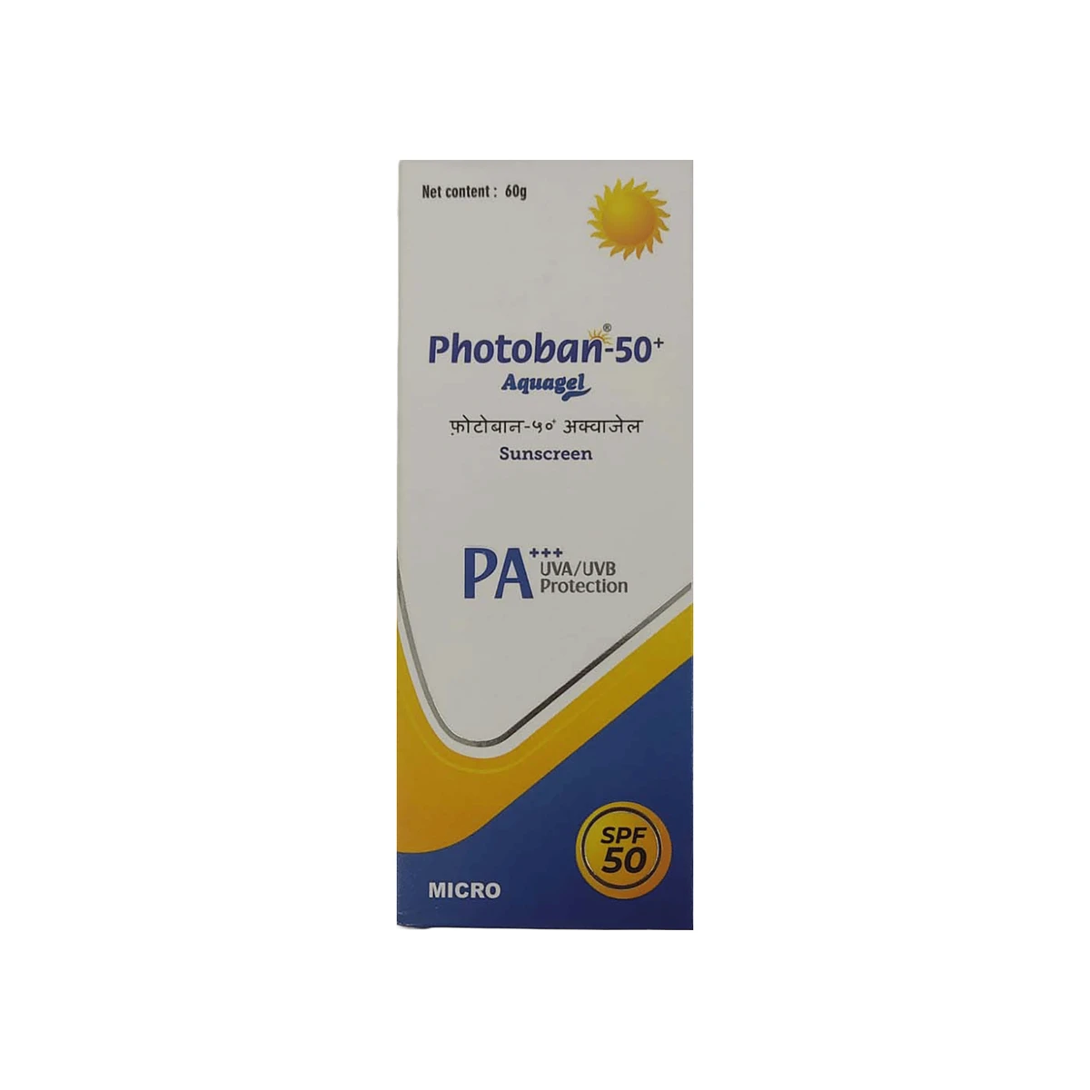 Photoban 50 Aquagel SPF 50 PA+++ 60 g